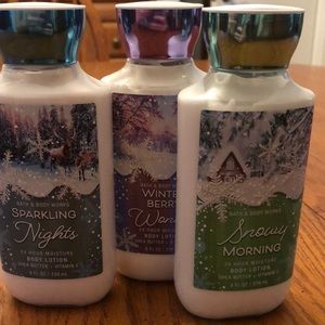 Bath and Body Works Christmas lotion